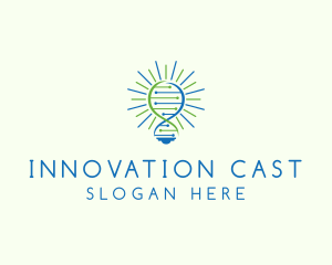 Innovation DNA Bulb logo design