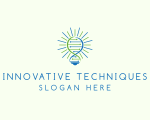 Innovation DNA Bulb logo design