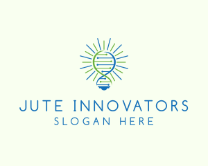 Innovation DNA Bulb logo design