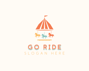 Carousel Park Ride logo design