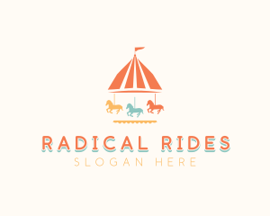 Carousel Park Ride logo design