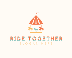 Carousel Park Ride logo design