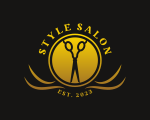 Styling Salon Scissors  logo design