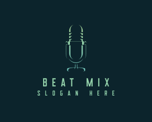 DJ Microphone Podcast logo