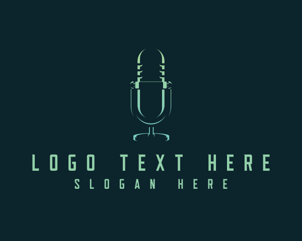 Vlogger logo example 4