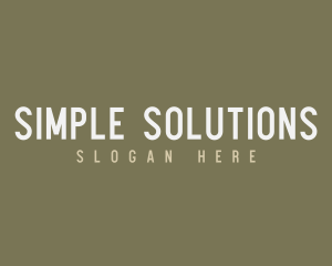 Generic Simple Firm logo design