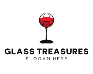 International Red Wine Globe logo
