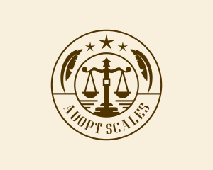 Legal Justice Courthouse logo design