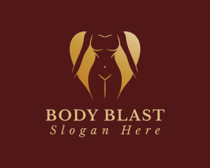 Woman Sexy Body logo design