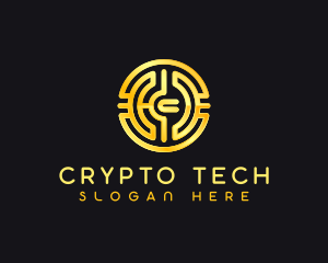 Cryptocurrency Digital Coin logo