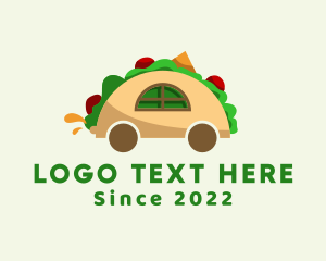 Tortilla - Taco Restaurant Cart logo design