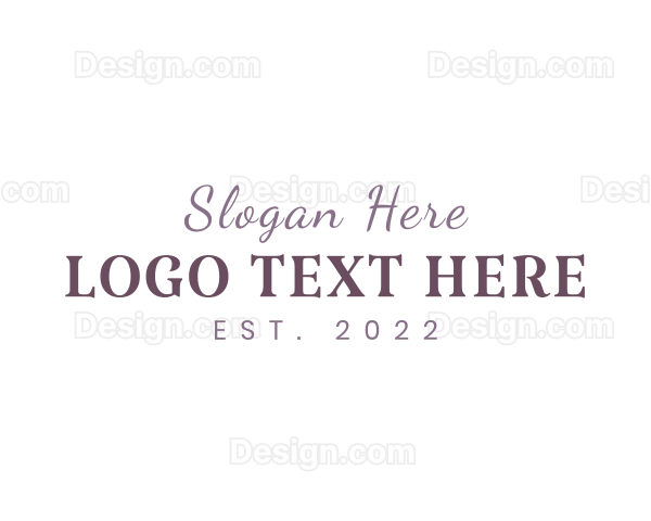 Premium Fashion Business Logo