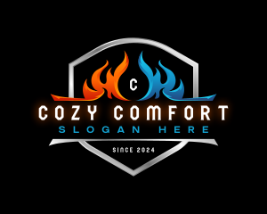 Home Comfort Ventilation logo design