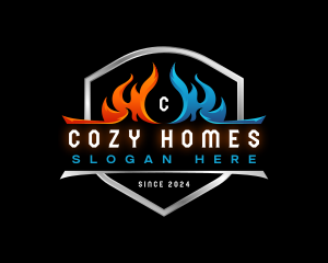 Home Comfort Ventilation logo design