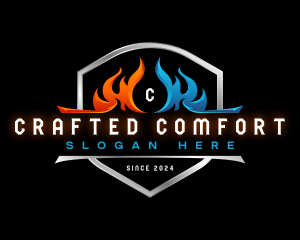 Home Comfort Ventilation logo design