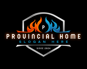 Home Comfort Ventilation logo design