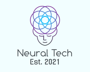 Monoline Neural Meditation logo