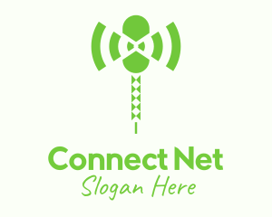 Green Helicopter Wifi  logo