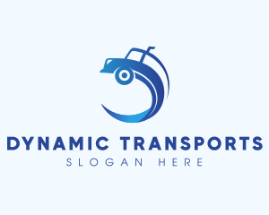 Truck Haulage Moving logo design