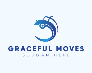 Truck Haulage Moving logo design