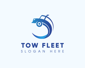 Truck Haulage Moving logo design