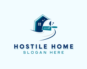 Home Handyman Plastering logo design