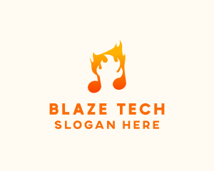 Blazing Flame Music logo