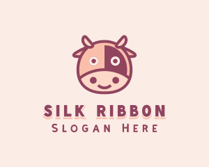 Cute Cow Dairy logo design