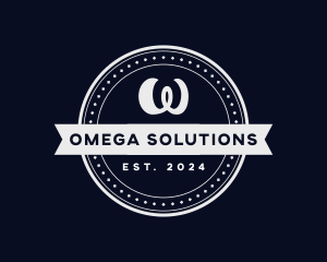 Omega Alphabet Symbol logo