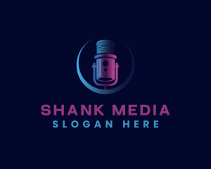 Microphone Media Entertainment logo design