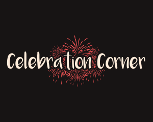 Fireworks Celebration Holiday logo design