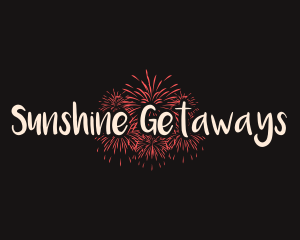 Fireworks Celebration Holiday logo