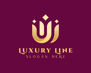 Beauty Luxury Crown logo design