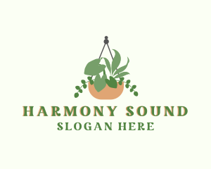 Hanging Garden Plant logo