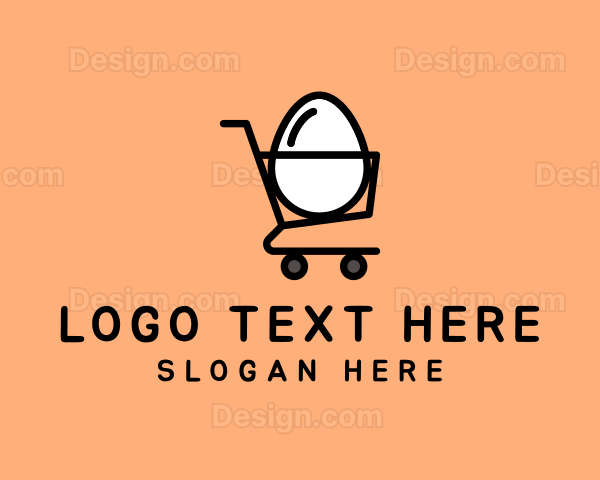 Egg Shopping Cart Logo