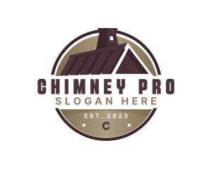 House Roofing Chimney logo