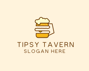 Burger Beer Tavern logo design