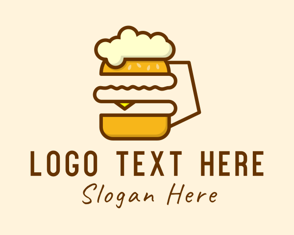 Hamburger logo example 1