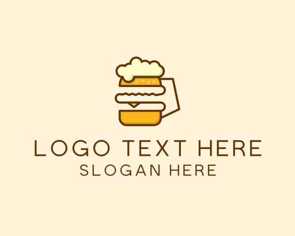 Hamburger logo example 1