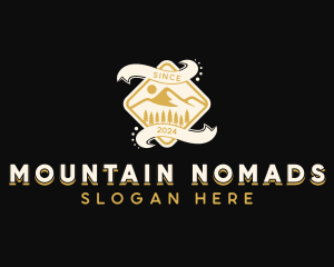 Mountain Peak Trekking logo design