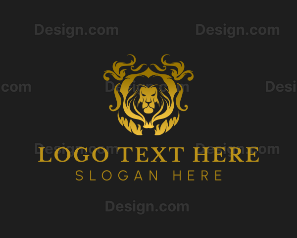 Luxury Ornate Lion Logo