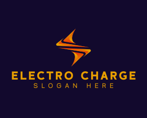 Electricity Lightning Bolt logo design