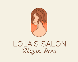 Woman Beauty Salon  logo design