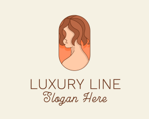 Woman Beauty Salon  logo design