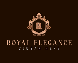 High End Shield Royal Crest logo design