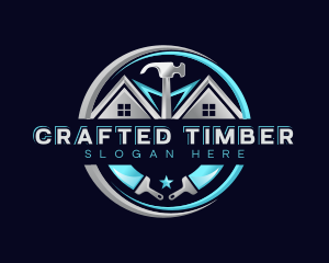 Hammer Realty Renovation logo design