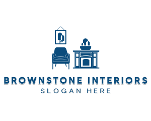 Furniture Home Interior Decoration logo design