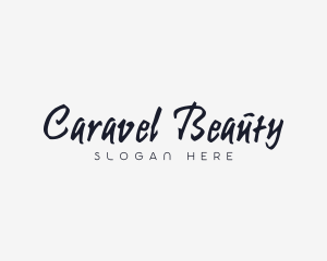 Cursive Beauty Business logo design