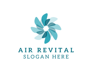 Cooling Ventilation Fan logo design