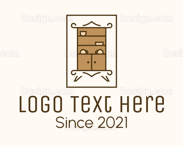 Wooden Ceramic Cabinet Logo